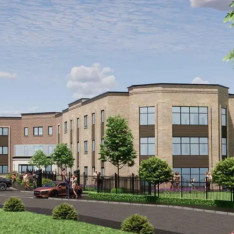 Shrewsbury Road Care Home Render