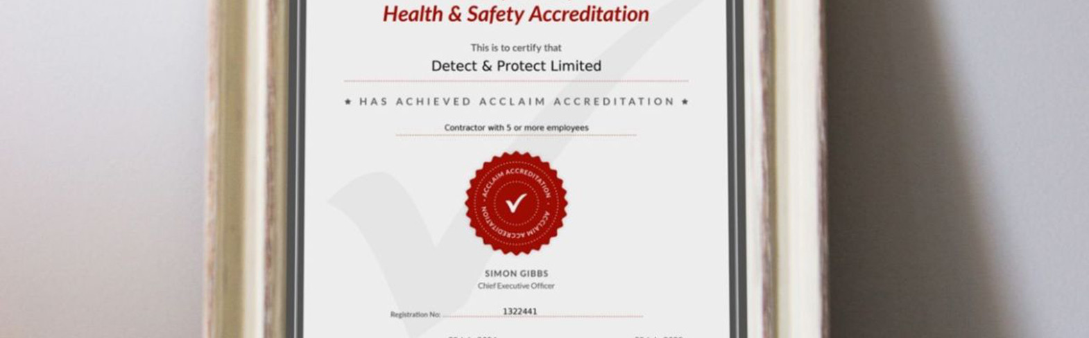 Acclaim Certificate
